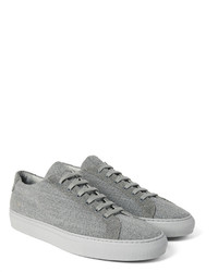 Мужские серые кеды от Common Projects