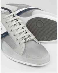 Мужские серые кеды от Boss Green