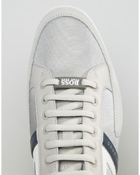 Мужские серые кеды от Boss Green