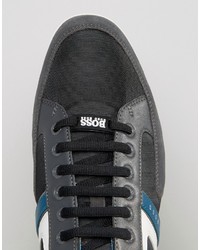 Мужские серые кеды от Boss Green