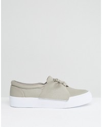 Женские серые кеды от Asos