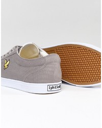 Мужские серые кеды от Lyle & Scott