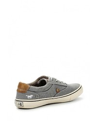 Женские серые кеды от Mustang