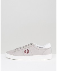 Мужские серые кеды от Fred Perry