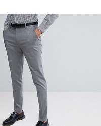 Мужские серые классические брюки от ASOS DESIGN