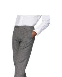 Мужские серые классические брюки от BOSS