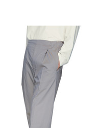 Мужские серые классические брюки от Lemaire