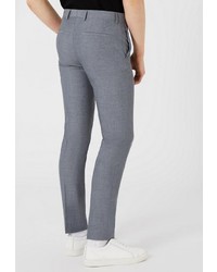 Мужские серые классические брюки от Topman