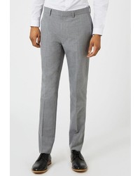 Мужские серые классические брюки от Topman