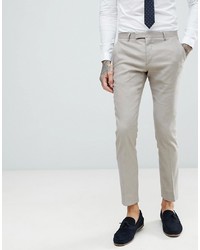 Мужские серые классические брюки от Twisted Tailor