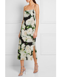 Женские серые кожаные босоножки с украшением от Valentino