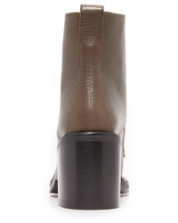 Серые кожаные ботильоны от Rag & Bone