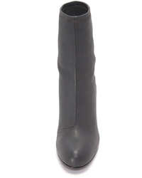 Серые кожаные ботильоны от Opening Ceremony
