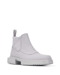 Мужские серые кожаные ботинки челси от Camper