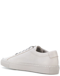 Женские серые кожаные кеды от Common Projects