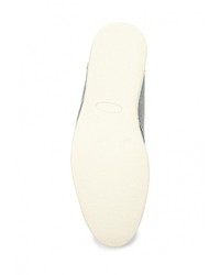 Мужские серые кожаные кеды от Moza-X