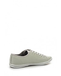 Мужские серые кожаные кеды от Reflex