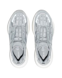 Мужские серые кожаные кроссовки от Amiri