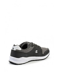 Мужские серые кожаные кроссовки от Champion