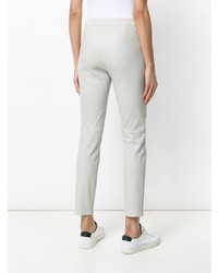 Серые кожаные леггинсы от Lorena Antoniazzi