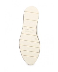 Женские серые кожаные лоферы от Tamaris