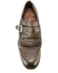 Серые кожаные монки от Church's