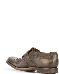 Серые кожаные монки от Church's