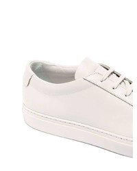 Мужские серые кожаные низкие кеды от Common Projects