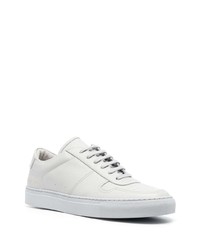 Мужские серые кожаные низкие кеды от Common Projects