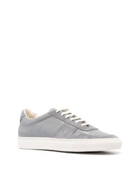 Мужские серые кожаные низкие кеды от Common Projects