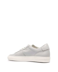 Мужские серые кожаные низкие кеды от Common Projects