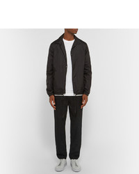 Мужские серые кожаные низкие кеды от Common Projects