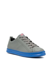 Мужские серые кожаные низкие кеды от Camper