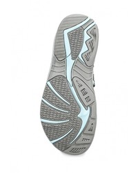 Серые кожаные сандалии на плоской подошве от Ascot