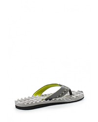 Мужские серые кожаные сланцы от Anta