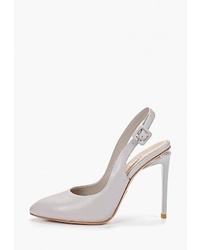 Серые кожаные туфли от Elche