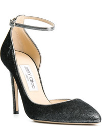 Серые кожаные туфли от Jimmy Choo