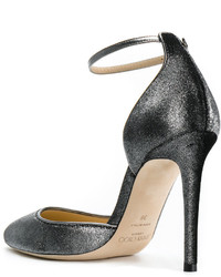 Серые кожаные туфли от Jimmy Choo