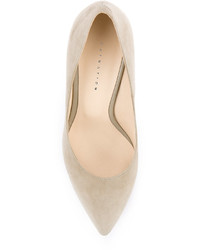 Серые кожаные туфли от ESTNATION