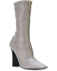 Серые кожаные туфли от Stella McCartney