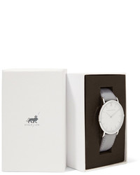 Женские серые кожаные часы от Larsson & Jennings