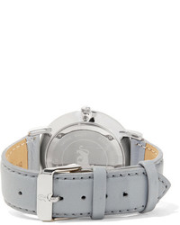 Женские серые кожаные часы от Larsson & Jennings