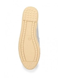 Женские серые кожаные эспадрильи от Dali