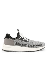 Мужские серые кроссовки от Armani Exchange