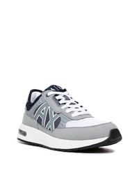 Мужские серые кроссовки от Armani Exchange