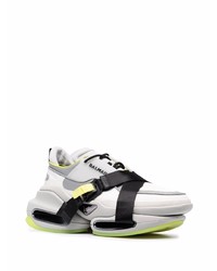 Мужские серые кроссовки от Balmain