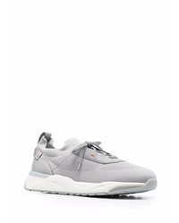 Мужские серые кроссовки от Santoni