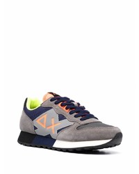 Мужские серые кроссовки от Sun 68