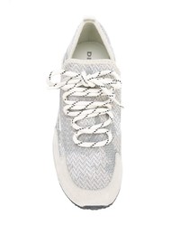 Женские серые кроссовки от Diesel