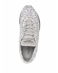 Мужские серые кроссовки от Valentino Garavani